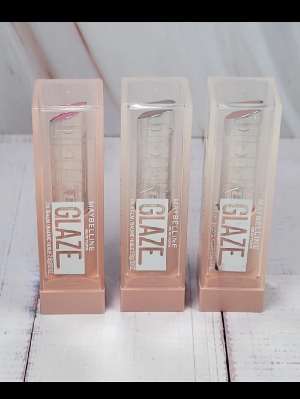 Maybelline Lifter Glaze Lip Oil Balm Bundle NEW!